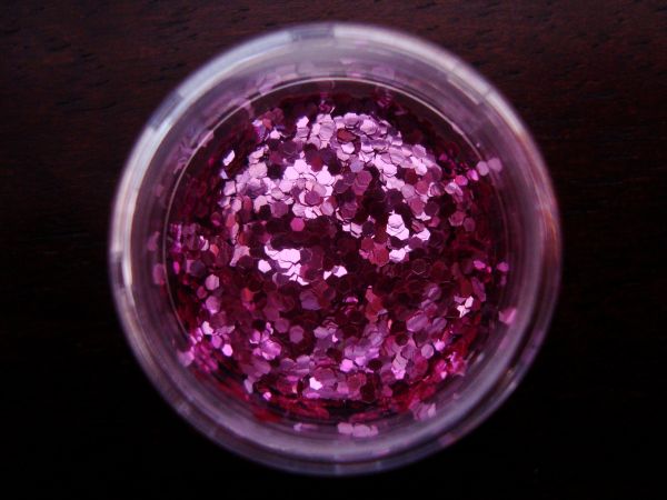 Glitter de bolinha Rosa