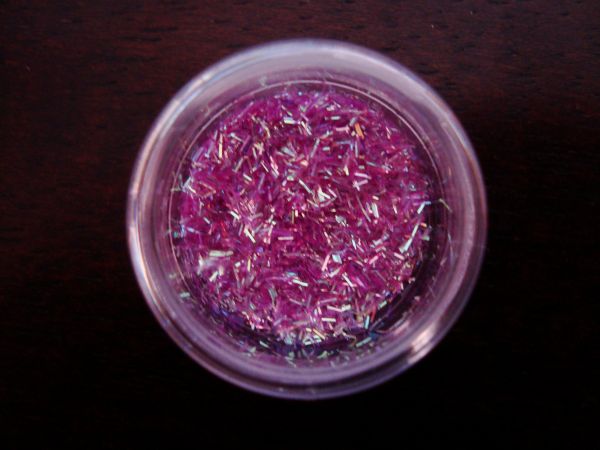 Glitter em flocos Rosa